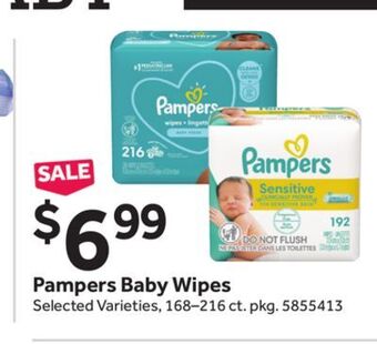 Stop&Shop Pampers baby wipes offer