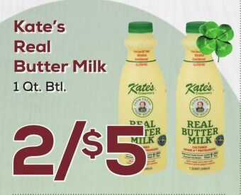 DeCicco & Sons Kate's real butter milk offer