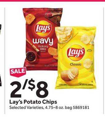 Stop&Shop Lay's potato chips offer