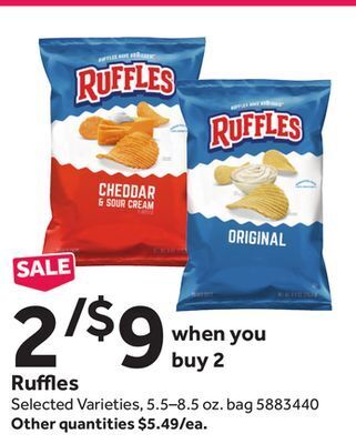 Stop&Shop Ruffles offer