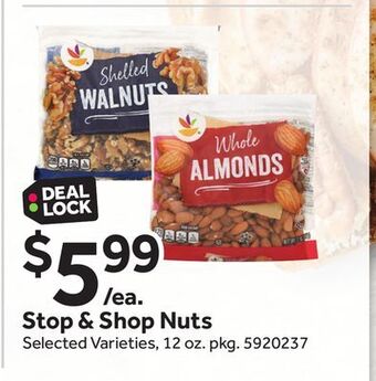Stop&Shop Stop & shop nuts offer