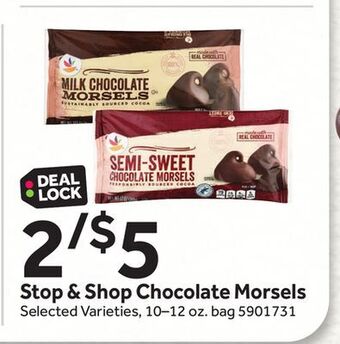 Stop&Shop Stop & shop chocolate morsels offer