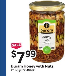 Stop&Shop Buram honey with nuts offer