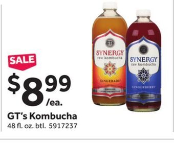 Stop&Shop Gt's kombucha offer