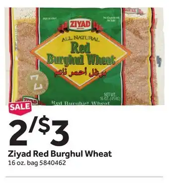Stop&Shop Ziyad red burghul wheat offer