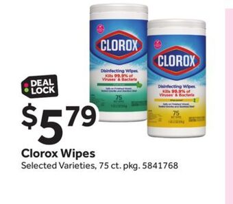 Stop&Shop Clorox wipes offer