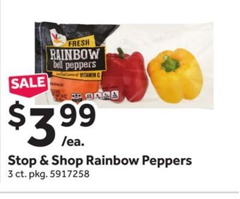 Stop&Shop Stop & shop rainbow peppers offer