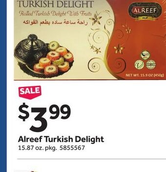 Stop&Shop Alreef turkish delight offer