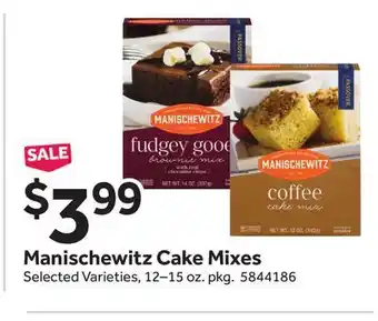 Stop&Shop Manischewitz cake mixes offer