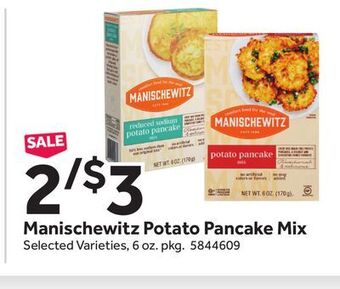 Stop&Shop Manischewitz potato pancake mix offer
