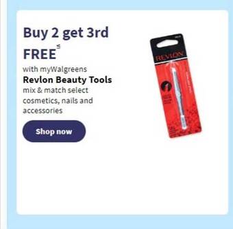 Walgreens Revlon beauty tools offer