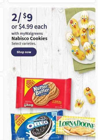 Walgreens Nabisco cookies offer