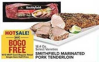 Food Lion Smithfield marinated pork tenderloin offer