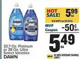 Food Lion Platinum or ultra dawn offer