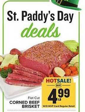 Food Lion Corned beef brisket offer