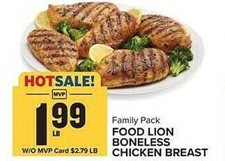 Food Lion Food lion boneless chicken breast offer