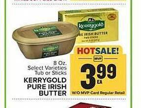 Food Lion Kerrygold pure irish butter offer