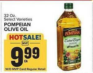 Food Lion Pompeian olive oil offer