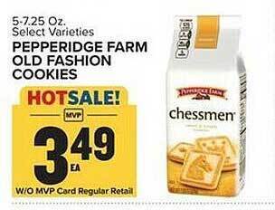 Food Lion Pepperidge farm old fashion cookies offer