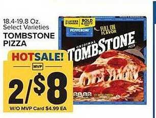 Food Lion Tombstone pizza offer