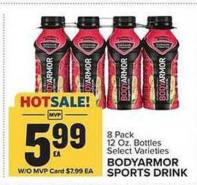 Food Lion Bodyarmor sports drink offer