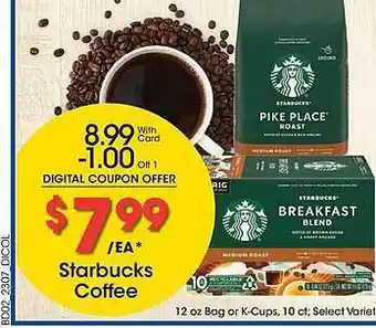 Gerbes Starbucks coffee offer