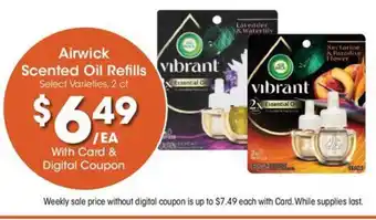 Airwick scented oil refills
