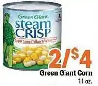 Holiday Foods Green giant corn offer