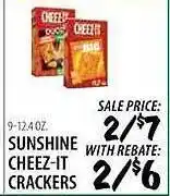 Sunshine cheez-it crackers