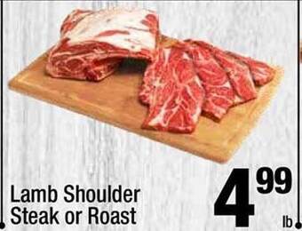 Super King Markets Lamb shoulder steak or roast offer