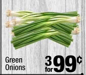 Super King Markets Green onions offer