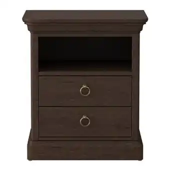 Ethan Allen Louis small oak night table offer