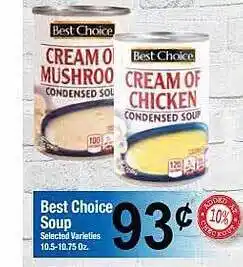 Food Giant Best choice soup offer