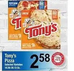 Food Giant Tony's pizza offer