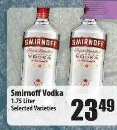 Smirnoff vodka