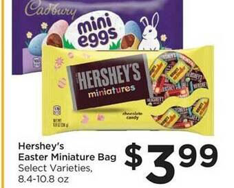Foods Co Hershey's easter miniature bag offer