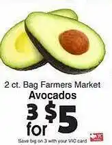 Harris Teeter Bag farmers market avocados offer