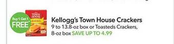 Publix Kellogg's town house crackers offer