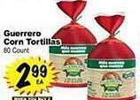 Superior Grocers Guerrero corn tortillas offer