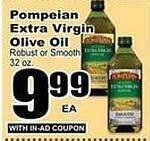 Superior Grocers Pompeian extra virgin olive oil offer
