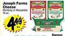 Superior Grocers Joseph farms cheese offer