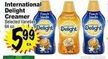 Superior Grocers International delight creamer offer