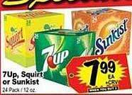 Superior Grocers 7up, squirt or sunkist offer