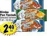 Superior Grocers Bimbo pan tostado offer