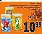 Ctown Tang orange drink mix offer