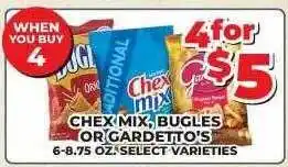 Price Cutter Chex mix, bugles or gardetto's offer