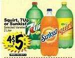 Superior Grocers Squirt, 7up or sunkist offer