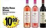 Superior Grocers Stella rosa wines offer