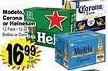 Superior Grocers Modelo corona or heineken offer