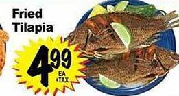 Superior Grocers Fried tilapia offer